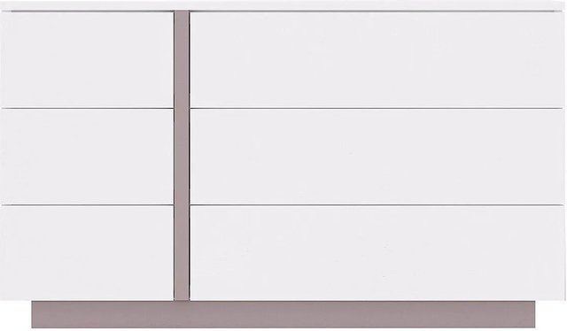 Vente-unique Kommode Napoli in Taupe und Weiß mit einer Breite von 120 cm - Bild 1