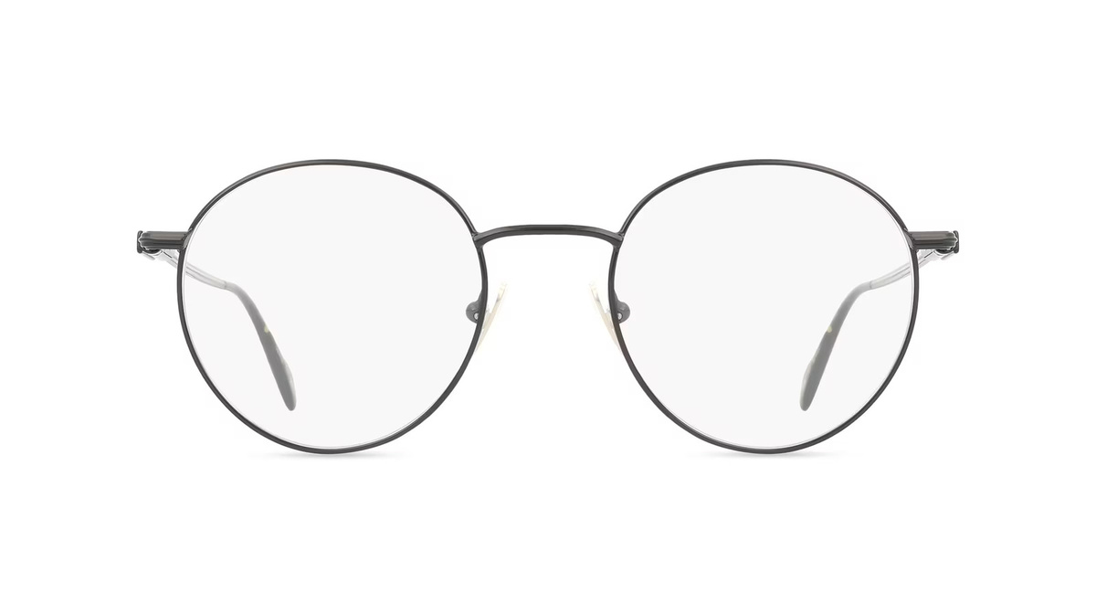 Ferragamo SF2229 Korrektionsbrille, Vollrand, Rund, Metall, Unisex, schwarz - Bild 1