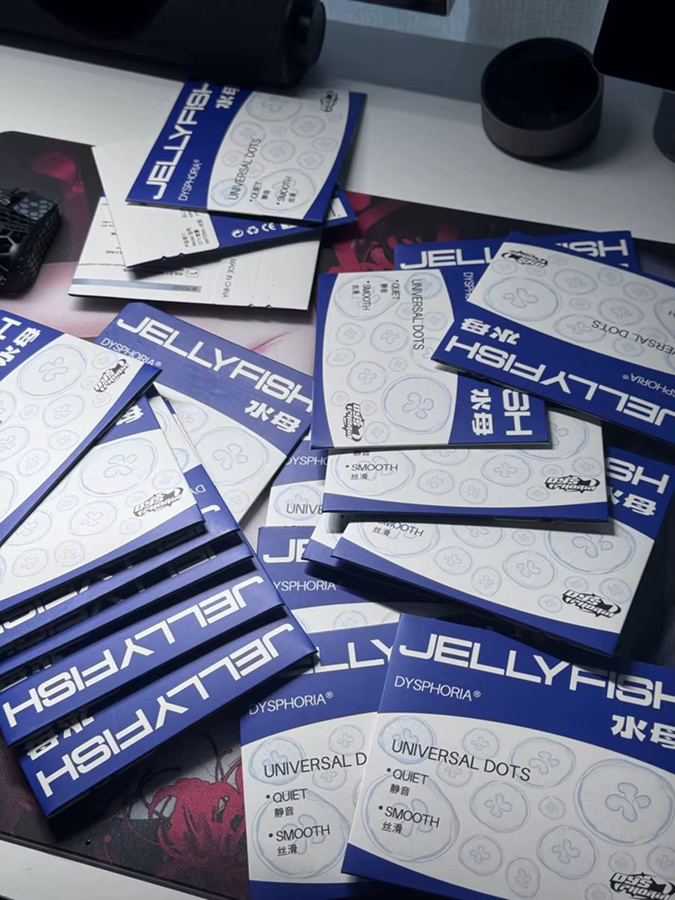40 Stück DYSPHORIA PTFE Maus-Gleiter Universal DIY Kleine Punkte Verschleißfeste und Geräuscharme Gleitfüße - Bild 5
