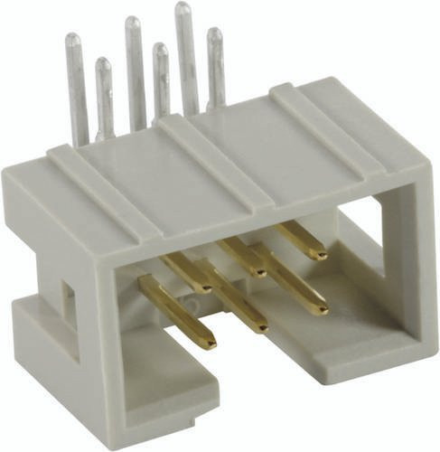 HARTING Messerleiste 09185167321 aus Messing in Grau mit 2 Reihen - Bild 1