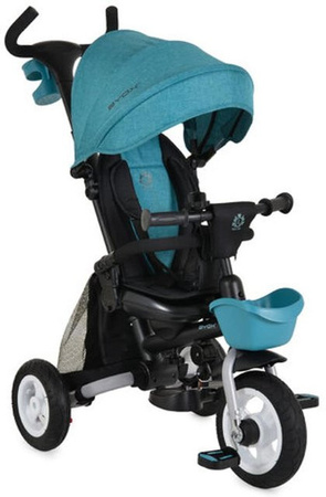 Byox Tricycle Flexy Lux 3 in 1 Dreirad klappbar dunkelblau mit Gummireifen
