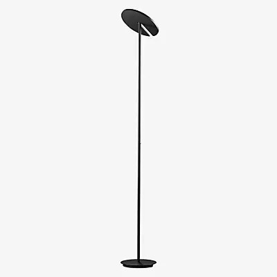 Holtkötter Naxos LED Deckenfluter in Schwarz aus Metall