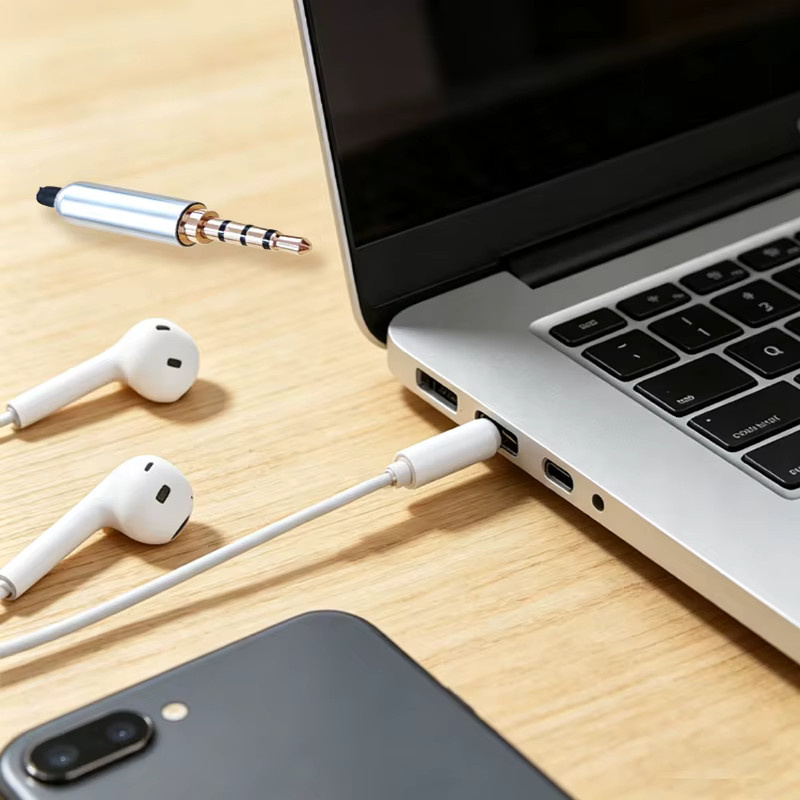 YuXi 3,5 mm Audiostecker vergoldet, 3-polig oder 4-polig, Stereo-Kopfhöreranschluss zum Löten für DIY-Reparaturen, Grau/Gold - Bild 3