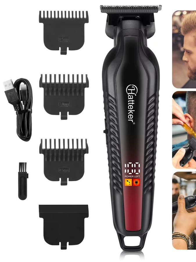 Hatteker Haarschneider, Schwarz, Rot - Bild 7