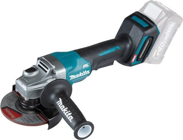 Makita Akku-Winkelschleifer GA016GZ XGT 40V mit 125mm Scheibendurchmesser in Blau/Schwarz - Bild 1