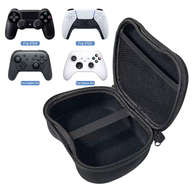 AEFUNDA Tragbare Aufbewahrungstasche im Spider-Design für PS5, PS4, Xbox und Switch Pro Controller in Rot - Bild 3