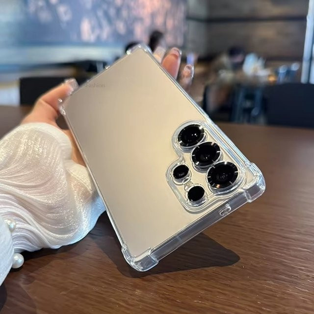 Transparente Schutzhülle für Samsung Galaxy S25 Ultra, S24 FE, S23, S22 Plus und weitere Modelle - Bild 1