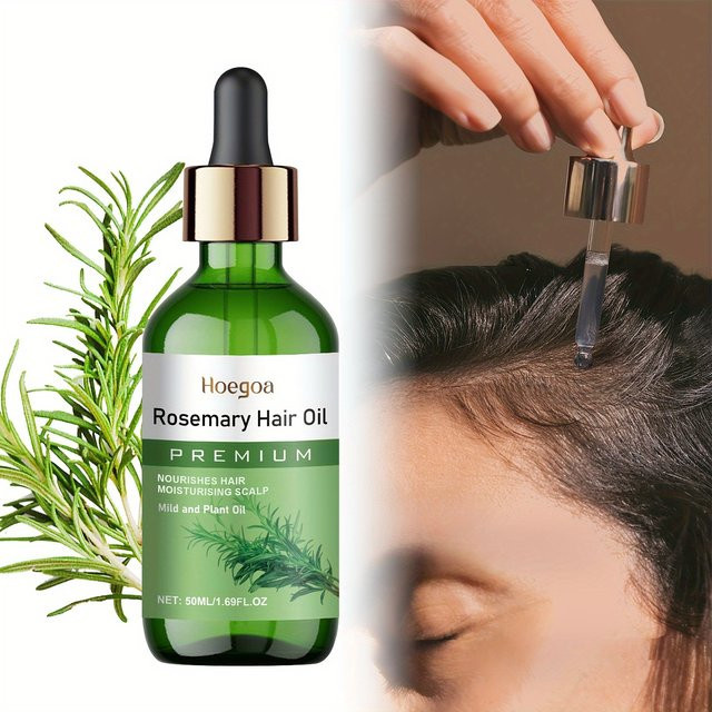 eelhoe Rosmarin-Haaröl mit Batana und Rizinussamen, 50 ml, Unisex - Bild 1