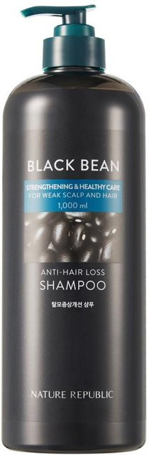 NATURE REPUBLIC Black Bean Anti-Haarausfall-Shampoo, 1000 ml - Bild 1