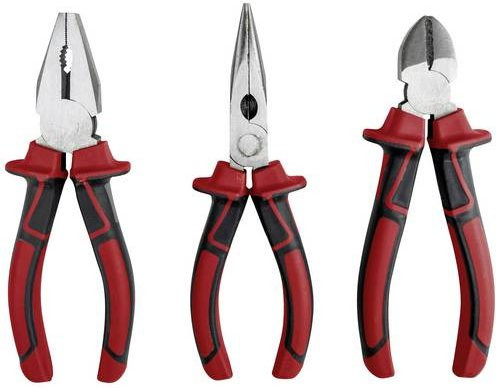 Kwb 381090 Zangen-Set 3teilig aus Stahl in Rot - Bild 1