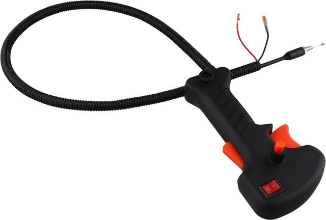 VIBRATITE Gas Trigger Schalter für Rasenmäher und Trimmer in Schwarz - Bild 1