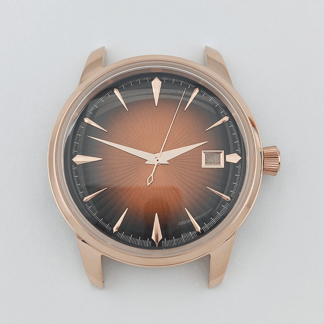 OUMASHI Uhrengehäuse Edelstahl, Automatikwerk, 40 mm, Uhren Zubehör - Bild 1