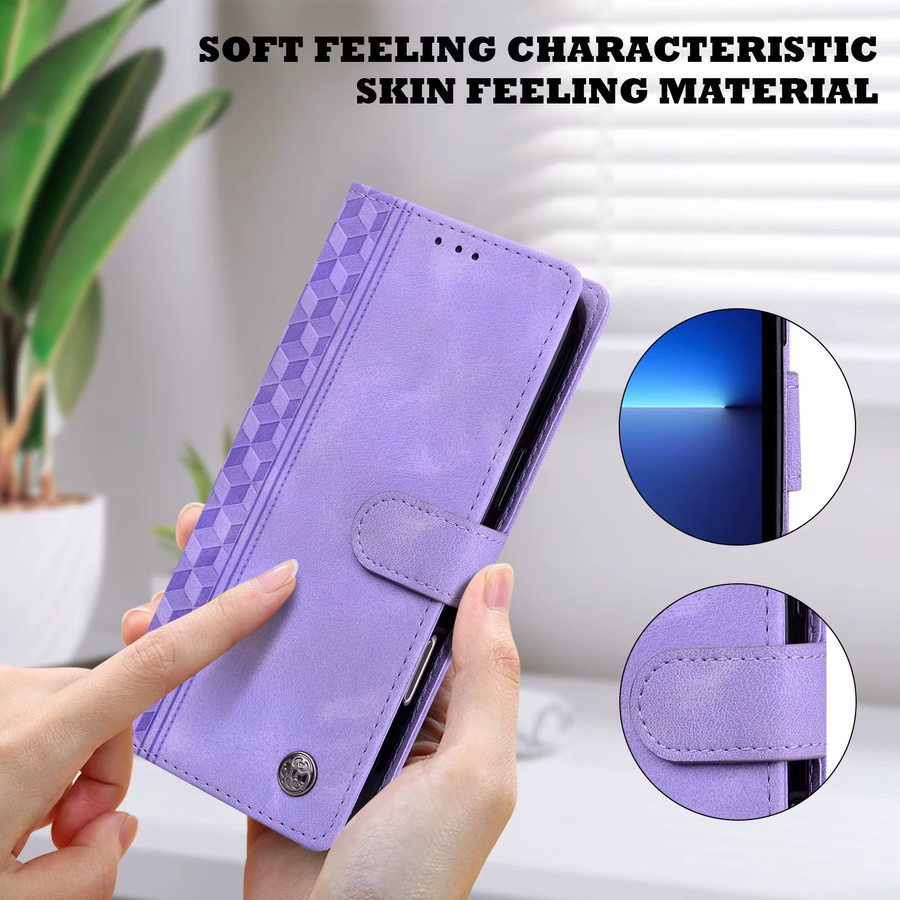 KEDBBAO Magnetische Leder-Brieftasche als Flip-Case für Sony Xperia 1 5 10 II III IV Lite V 2023 und Sony 1VI 5VI 10VI 2024 in Pink - Bild 5