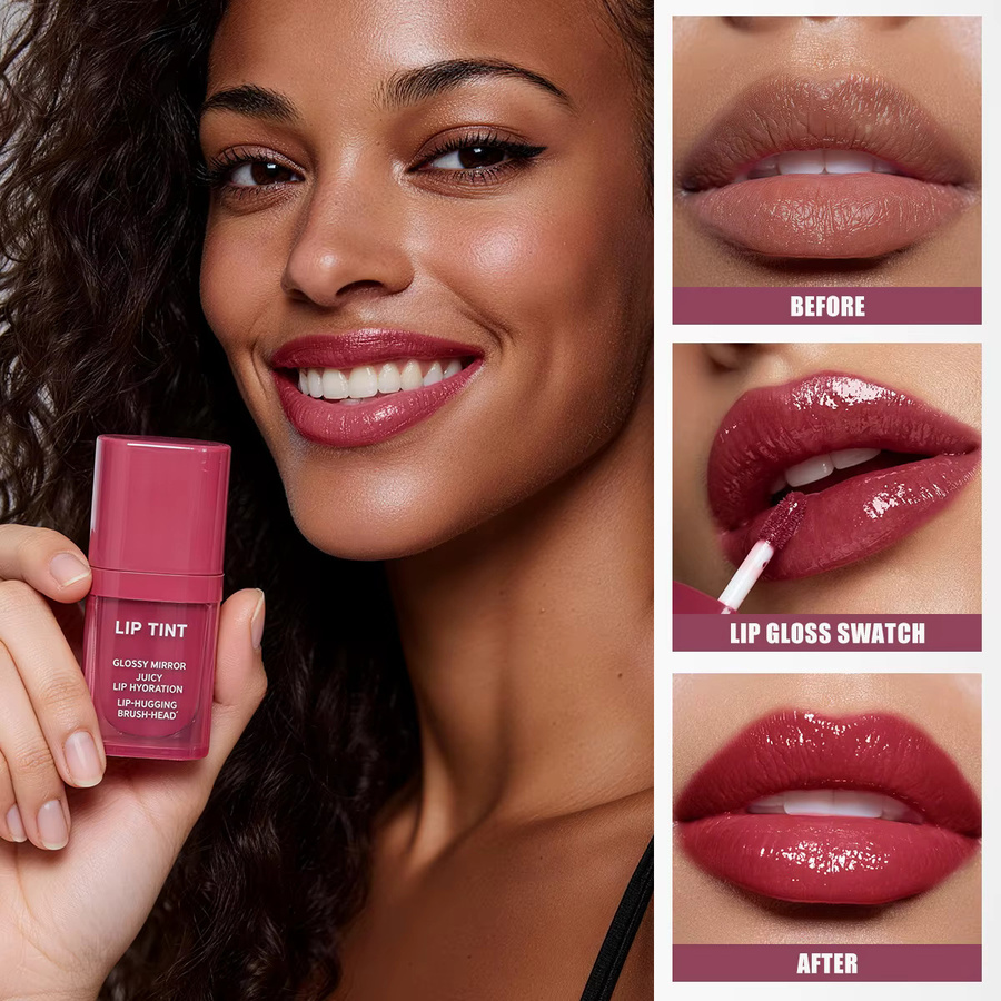 Hello Kiss Lip Gloss, Matt, 6 Farben - Bild 3