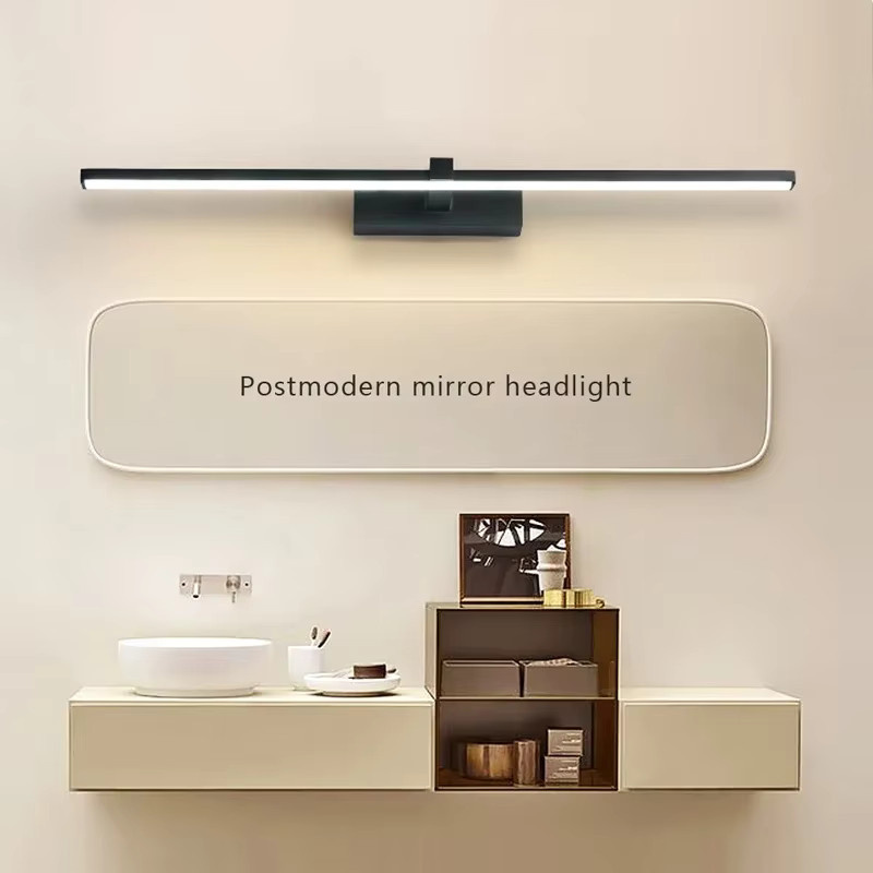 Sanoni LED Wandleuchte für das Badezimmer aus Aluminium mit integriertem LED-Licht und drei Lichtfarben - Bild 2