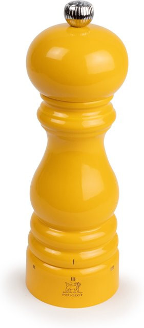 Peugeot Salzmühle PARIS in Gelb aus Holz und Keramik, Höhe: 18,0 cm - Bild 1