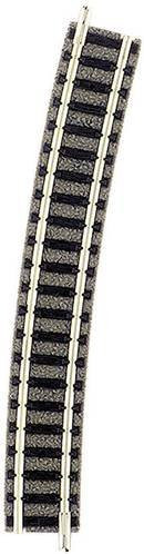 Fleischmann N piccolo Gebogenes Gleis 15°, mit Bettung, 1:160 (Spur N) - Bild 1