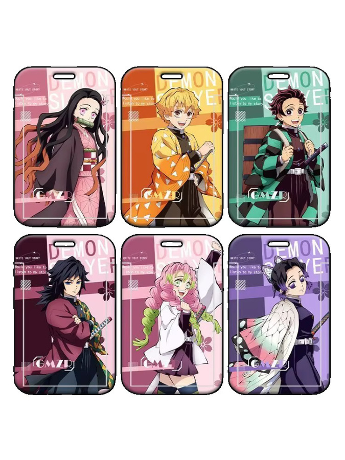 Bandai Demon Slayer Anime Kartenhalter, mit Umhängeband, Ausweishülle - Bild 3