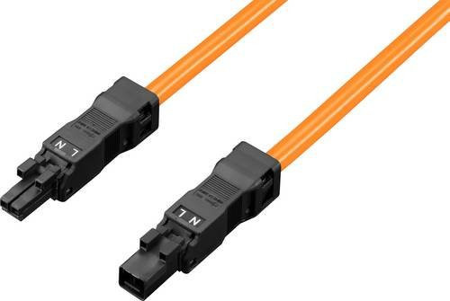 Rittal Strom Netzkabel in Orange - Bild 1