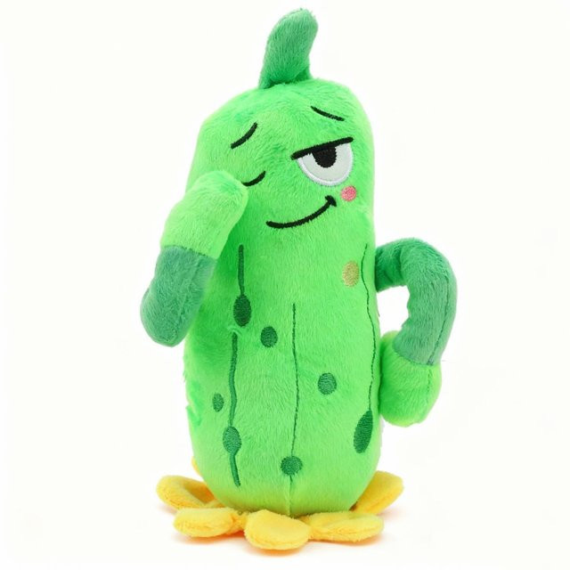 Yiran toy Emotionales Gurken-Stofftier, Kuscheltier, 20cm, ab 3 Jahre - Bild 1