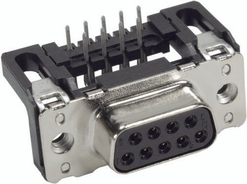 HARTING Steckverbinder 09 66 112 7602 09661127602 Schwarz Polzahl: 9 Löten - Bild 1