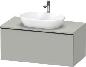 Duravit Waschtischunterschrank D-Neo wandhängend in Schwarz und Grau matt, B/T/H: 100 x 55 x 45,9 cm - Bild 1
