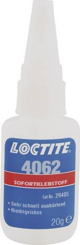 Loctite 4062 Sekundenkleber Cyanoacrylat transparent 20 g - Bild 1