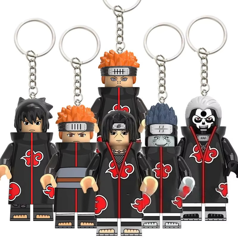 Bandai Naruto Schlüsselanhänger, 3D-Cartoon-Anime, Kunststoff - Bild 2