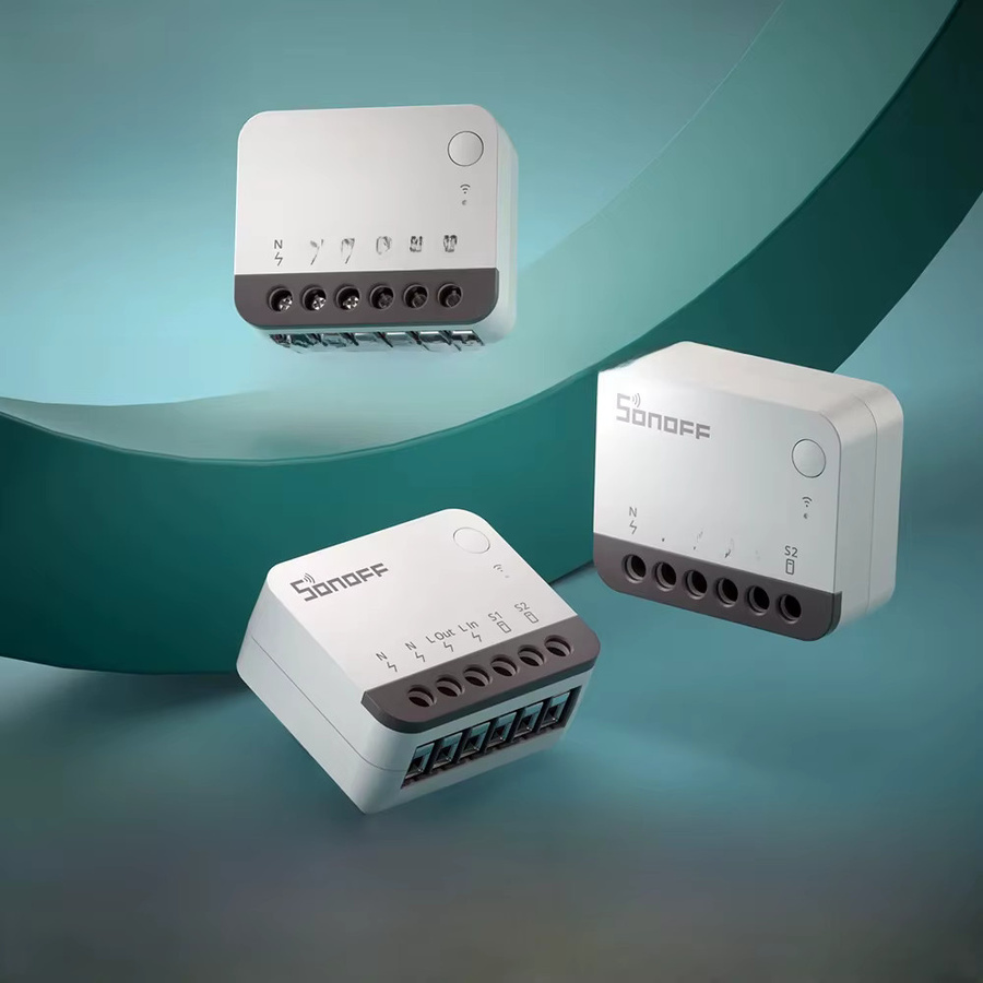 SONOFF ZBMINIR2 Extreme Zigbee Smart Switch in Weiß mit abnehmbarer Relaisschalter-Fernbedienung, kompatibel mit eWeLink, Alexa und Google Home - Bild 1
