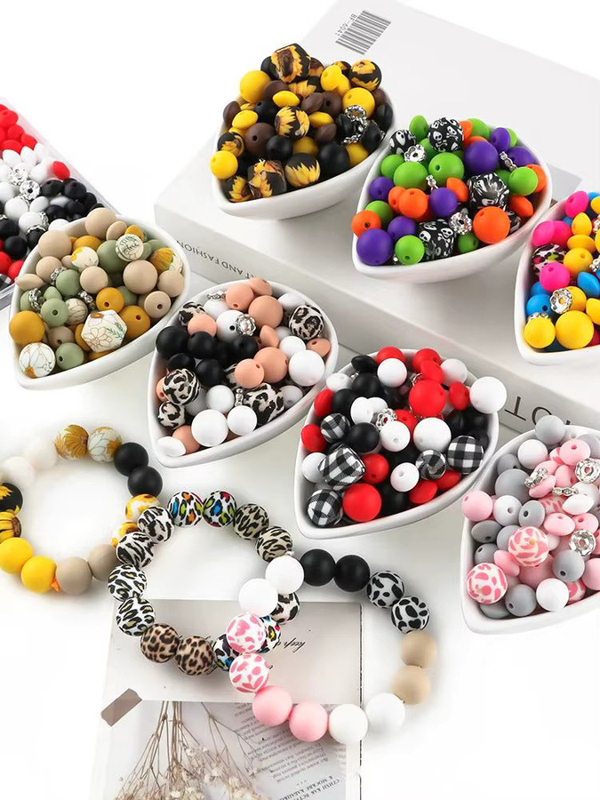 sunrony Schmuck Zubehör Set, Perle, Kristall, Bunt - Bild 5