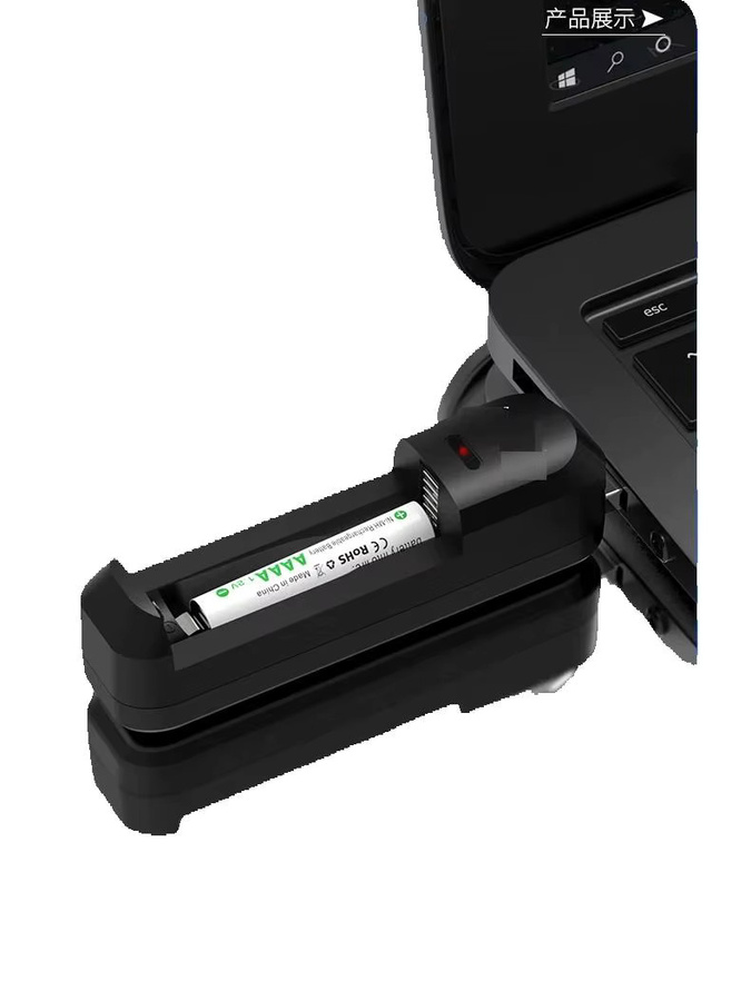 SHSEJA Wiederaufladbare AAAA-Batterie 1,2 V in Grau mit AA AAA AAA Ladegerät für Bluetooth Stylus BT2040 - Bild 5