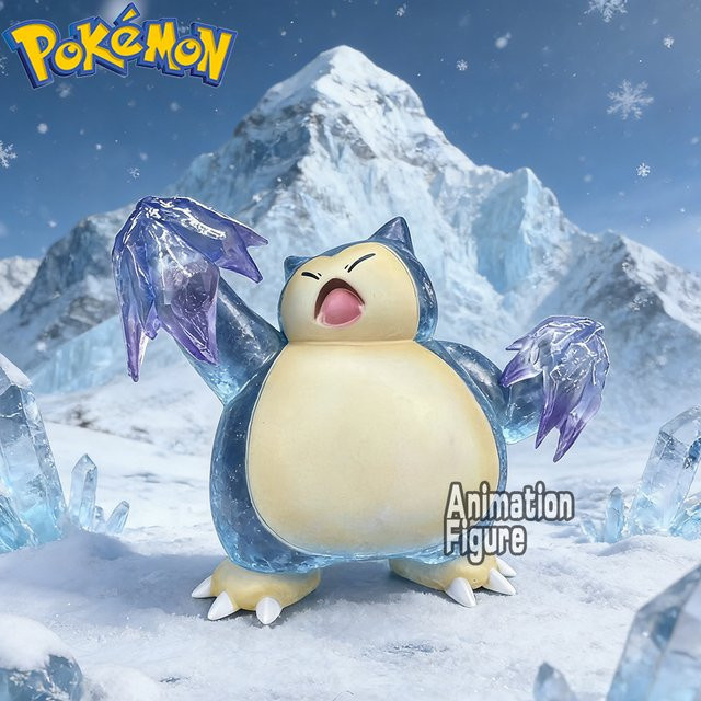 Bandai Pokémon Snorlax, Actionfigur, 10 cm, Kunststoff - Bild 1