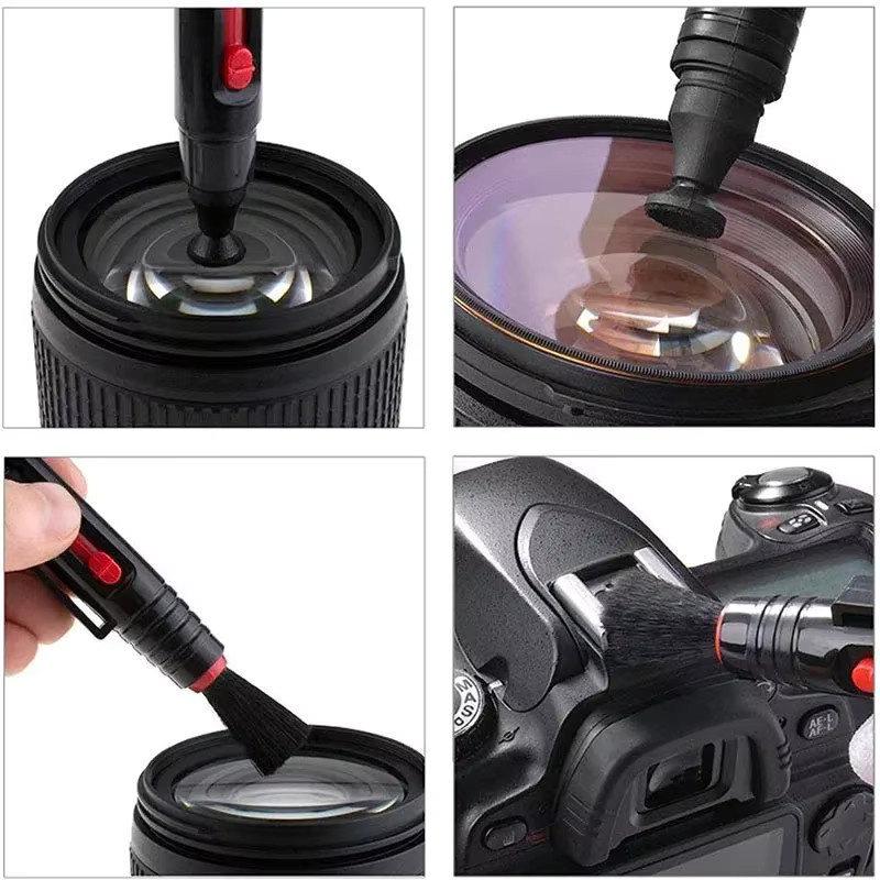 Ninth World Kamerareinigung 3-in-1 und 6-in-1 Kit Professionelles DSLR-Objektiv-Reinigungswerkzeug für Digitalkameras und Sensoren in Schwarz für Sony Nikon Canon - Bild 2