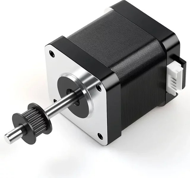 Creality Schrittmotor Modell 42-48 für X-Achse und Y-Achse passend für K1 MAX 3D-Drucker (Version nach 2024) in Schwarz - Bild 1
