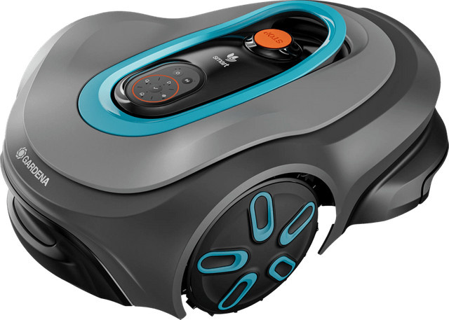 Gardena smart SILENO max 1500 Mähroboter in Grau mit Begrenzungskabel und Multi-Blade Disc - Bild 1