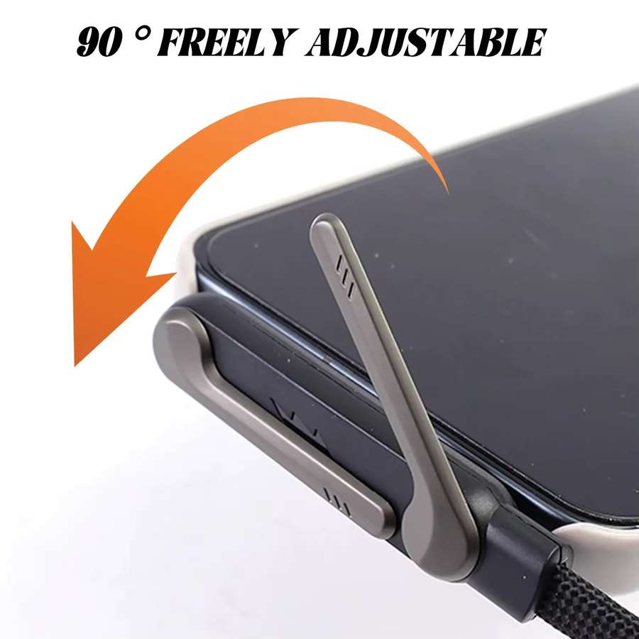 ASUS 65W Schnellladegerät in Schwarz mit integriertem Telefonständer und USB-A zu USB-C Ladekabel - Bild 4