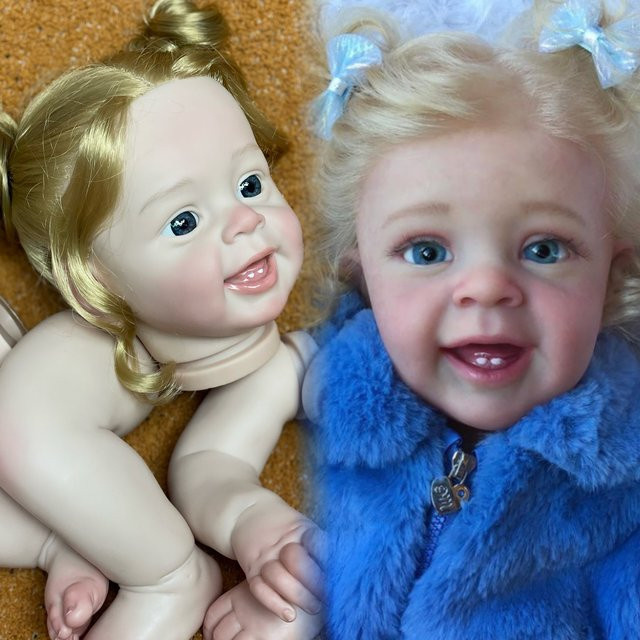 AnjoDoll Yannik Neugeborene Baby Puppe Kit - Bild 1