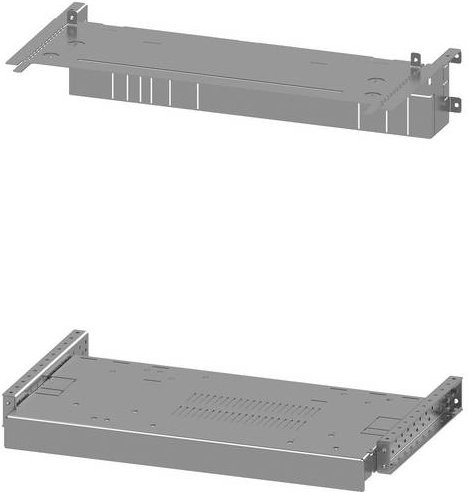 Siemens SIVACON S4 Montageplatte 3WA BG I, 3-/4-polig, grau, H: 55,0 cm, B: 60,0 cm - Bild 1