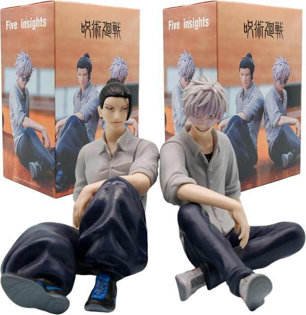 Bandai Jujutsu Kaisen Satoru Geto Suguru Acchion Figur, 10cm, Kunststoff - Bild 1