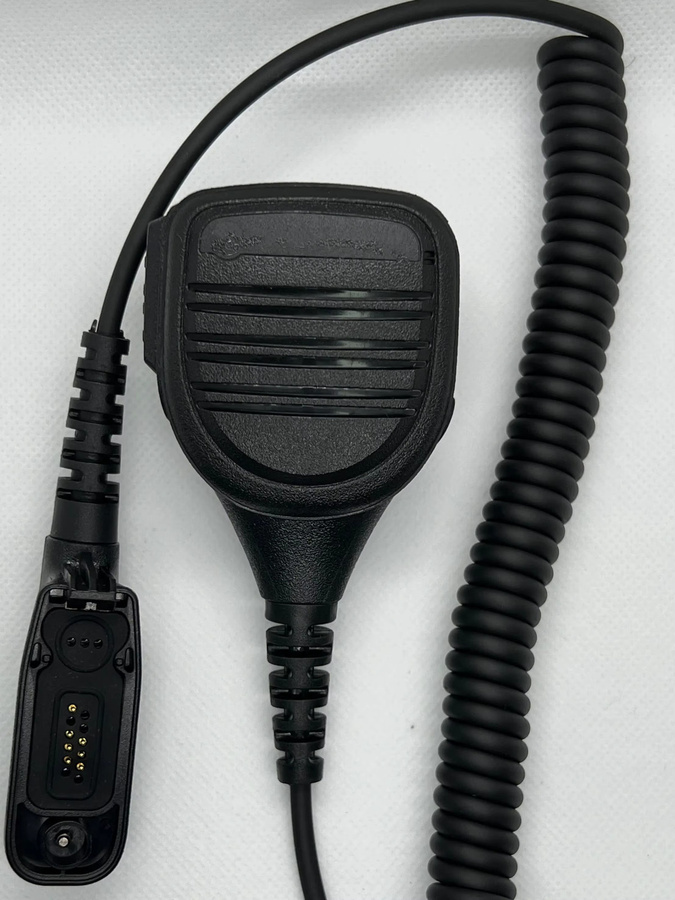 Motorola PMMN4024A Robustes Funkgerät-Lautsprechermikrofon mit PTT für Walkie-Talkie DP4400 DP4401 APX2000 DGP8550 DGP8050 in Schwarz und Rot - Bild 7