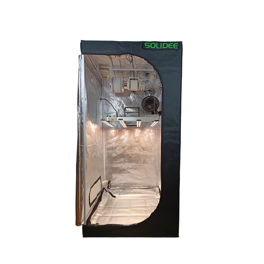 Hotricure Grow System 600D Growzelt mit 240W LED-Pflanzenlampe B/T/H: 160 x 80 x 80 cm - Bild 3