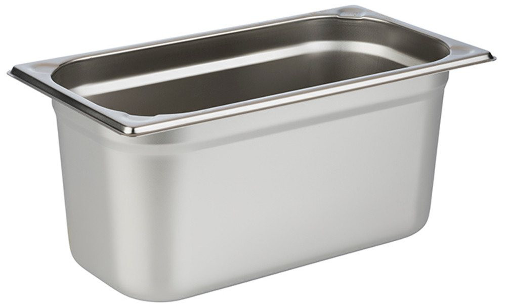 APS Gastronorm-Behälter GN 1/3 aus Edelstahl in Silber, Volumen: 5,7 l, B/T/H: 17,5 x 32,5 x 15 cm - Bild 1