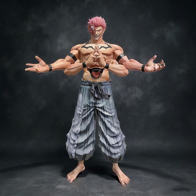 Bandai Jujutsu Kaisen Ryomen Sukuna, Anime Figur, Einzelfigur, Kunststoff - Bild 1