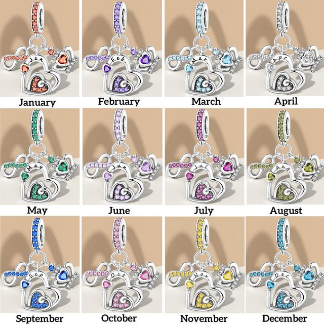 PANPOKI Armband Charm, 925 Silber, Perle, Zirkonia - Bild 1