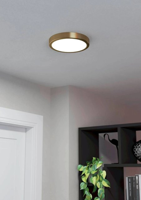 Eglo LED Aufbauleuchte Fueva 5 in Messing und Weiß mit 17 W - Bild 1