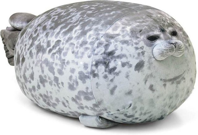 Fashnics Angry Blob Seal Kissen, Seelöwe Puppe, Plüsch, 40cm, ab 3 Jahre - Bild 1