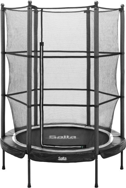 Salta Junior Trampolin für In- und Outdoor, rund, Ø140cm, Schwarz - Bild 1
