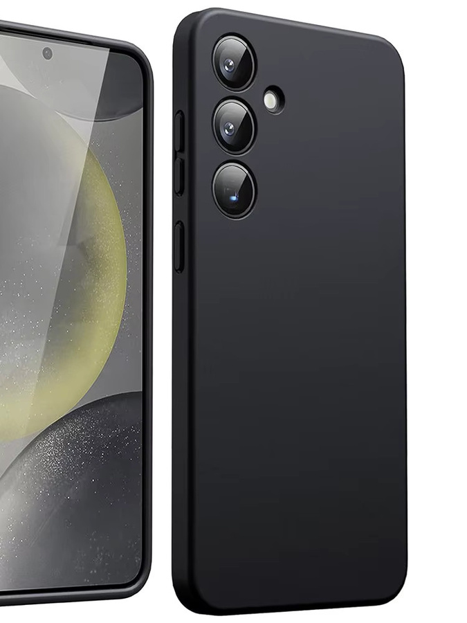 Ricestate Stoßfeste Silikon TPU Handyhülle für Samsung Galaxy S26 S25 S24 S23 S22 S21 Plus Ultra FE 5G in Schwarz - Bild 7