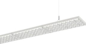 Ridi LED-Pendelleuchte D/I 840 LENSES-PDI mit DALI, stufenlos höhenverstellbar, weiß, Up-Down-Licht, Rechteckig - Bild 1