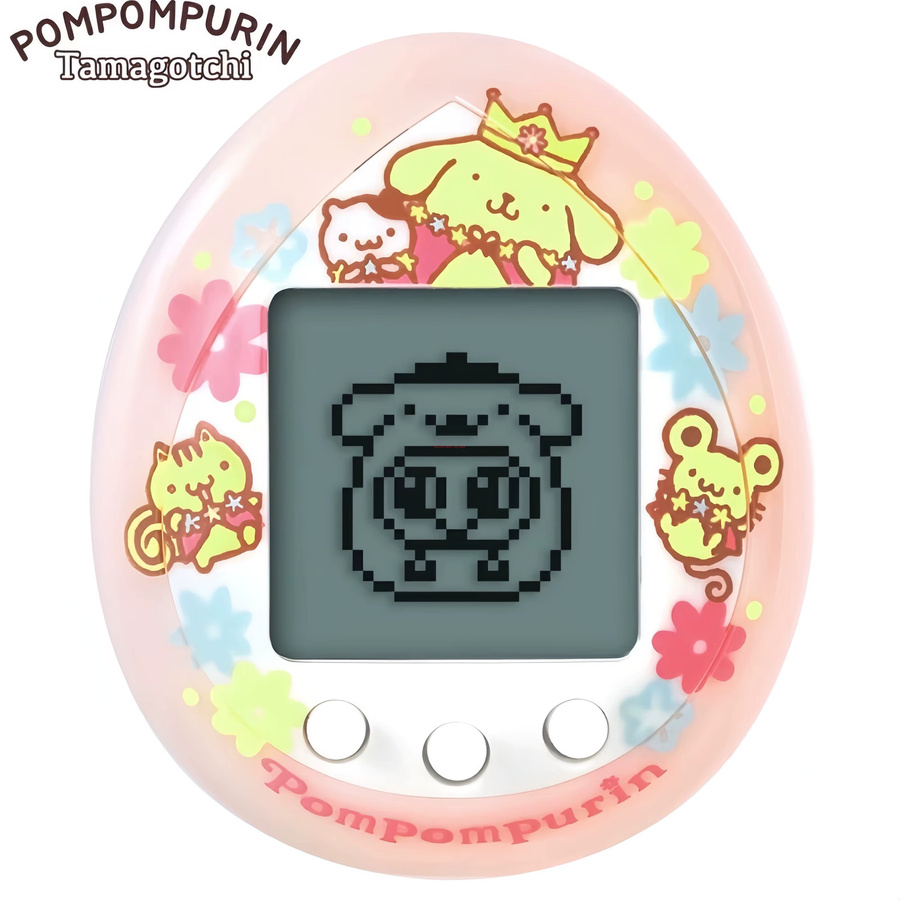 Bandai Namco Pompompurin Tamagotchi Nano, Mini-Digitalspiel, Pink Orange Version - Bild 1